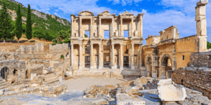 Library of Celsus in Ephesus near Kusadasi, Turkey